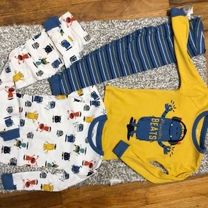 Carters 3t pajama set monster beats